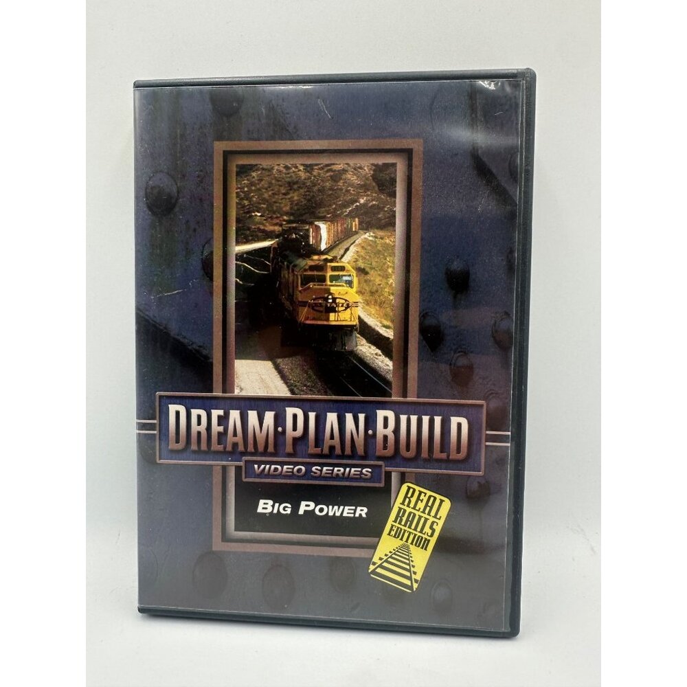 Dream Plan Build Big Power Real Rails DVD Locomotive Video Series 2006
